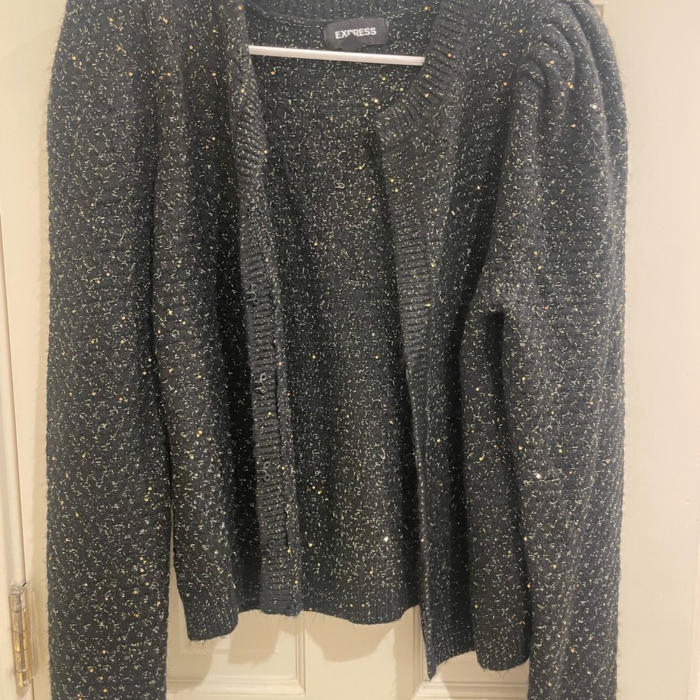 Express Women's Black Sweater